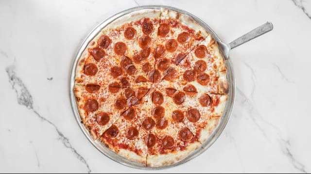Slice Pepperoni Pizza.