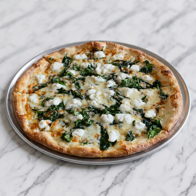 16" Medium Special White Pizza.