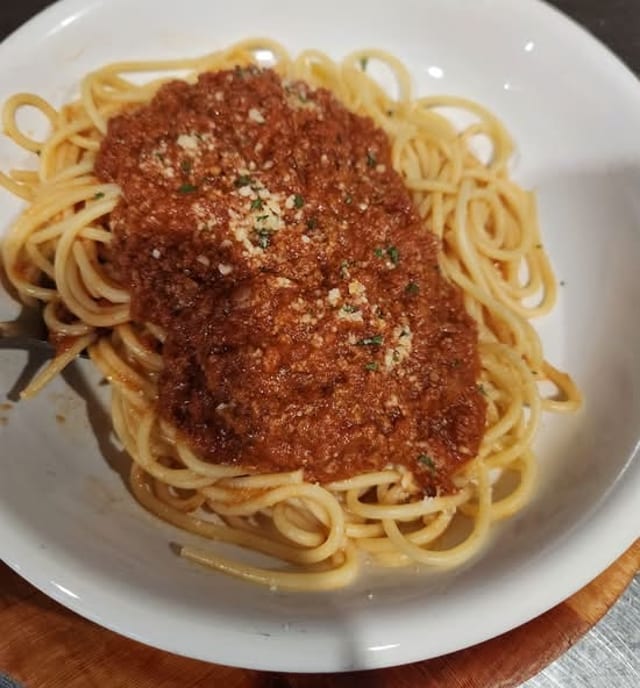 Side Meat Sauce.
