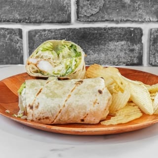 Shrimp Caesar Wrap