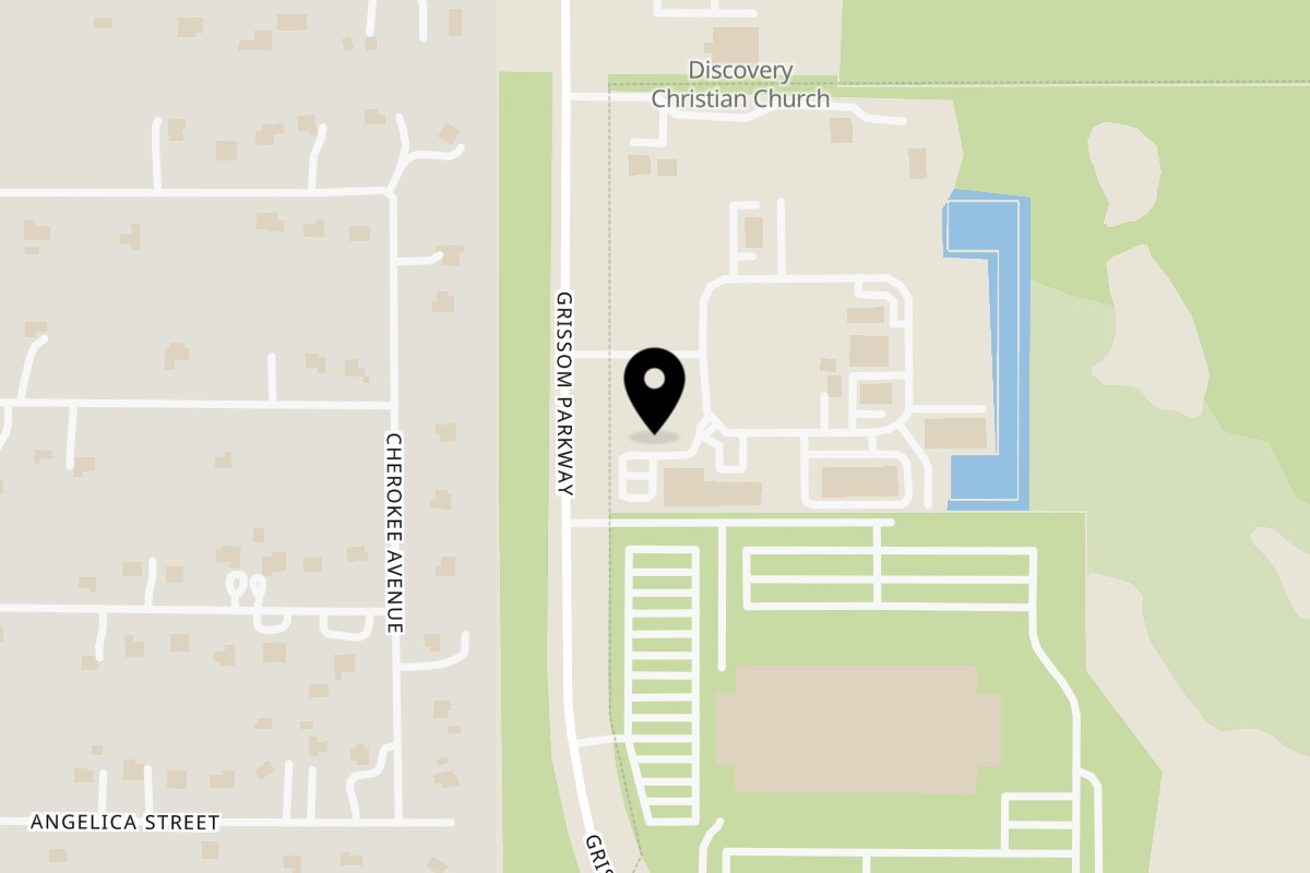 Map showing the location of Oceanside Pizza Cocoa on 2911 Oxbow Cir unit 102 in Cocoa